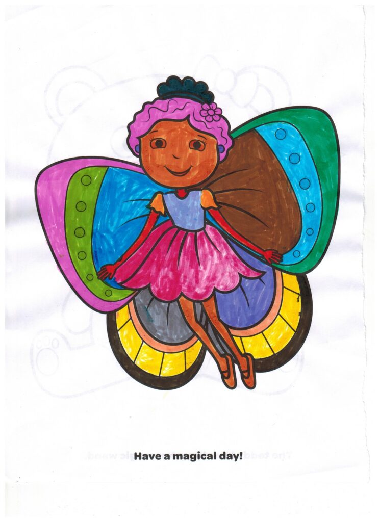 Butterfly Girl (Donation For: Wounded Warrior Project)