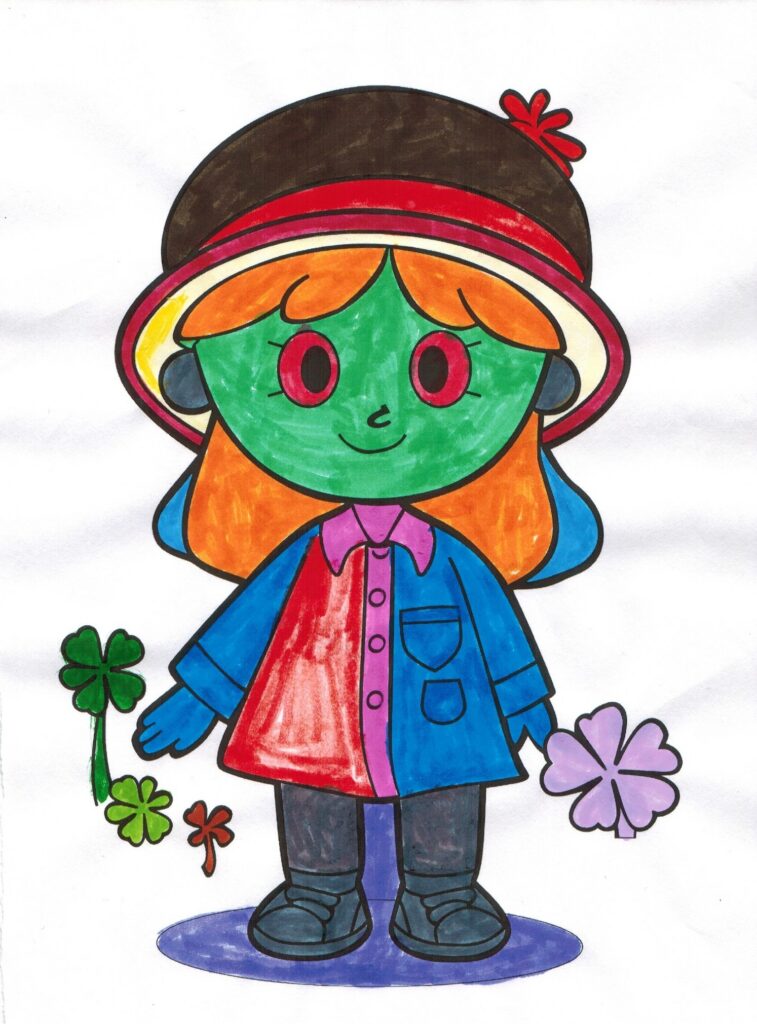 Green Girl (Donation For: Make A Wish)